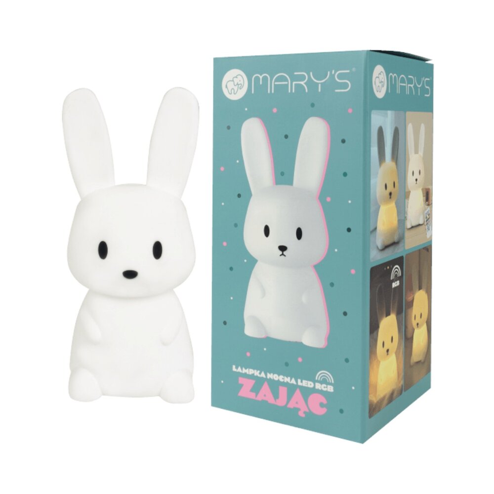 Led lamp Rabbit small  - 94 x 92 x 202 mm White