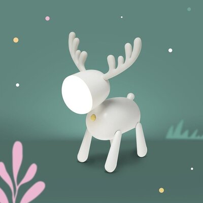 Led lamp Deer White