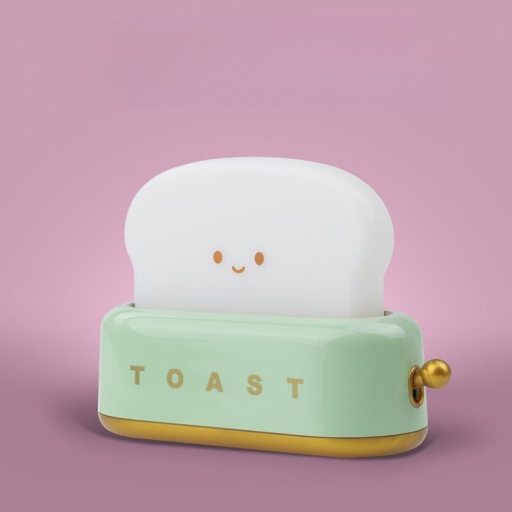 Led lamp Toaster Green