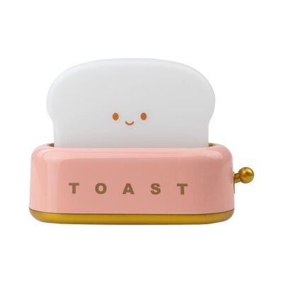 Led lamp Toaster Pink