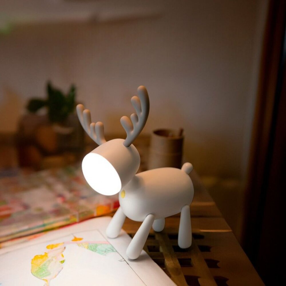 Led lamp Deer White