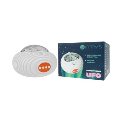 Ufo galaxy projector RGBW met afstandsbediening -