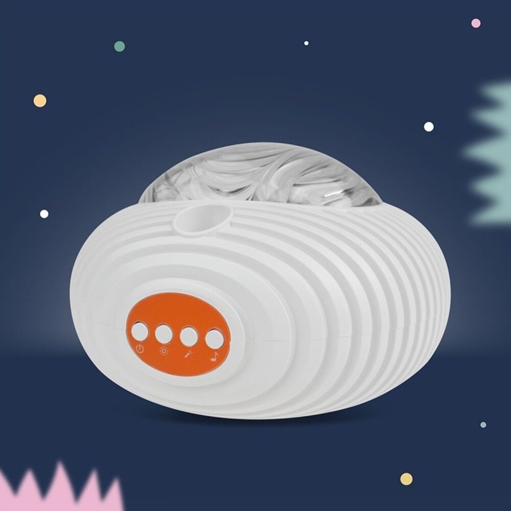 Ufo galaxy projector RGBW met afstandsbediening -