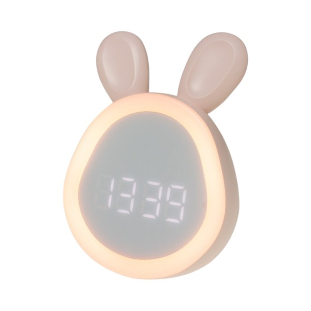 Wekker Bunny Pink