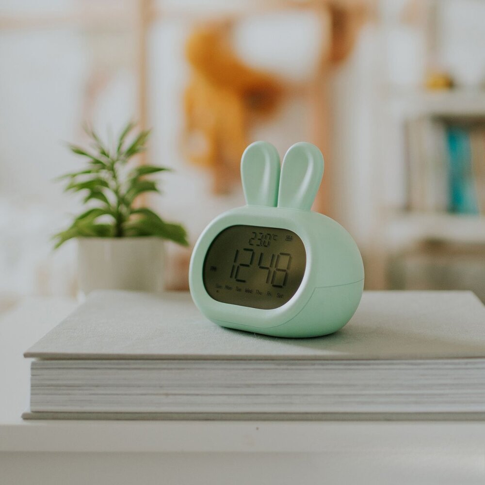 Wekker Rabbit Green