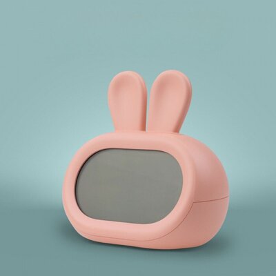 Wekker Rabbit Pink