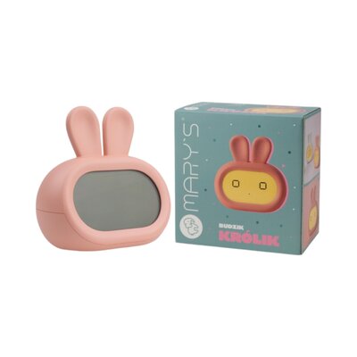 Wekker Rabbit Pink