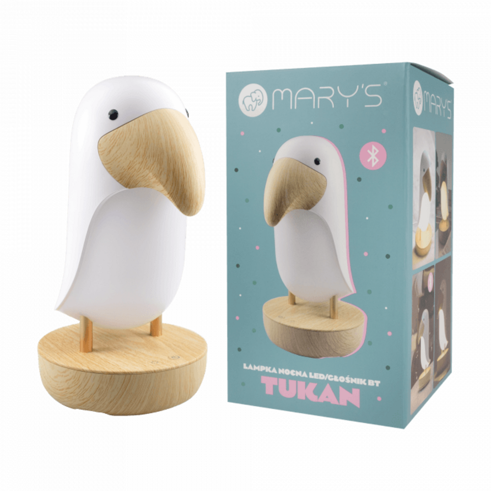 Bluetooth speaker Toucan White