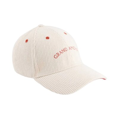 Pet corduroy Petit/Grand Amour Cream