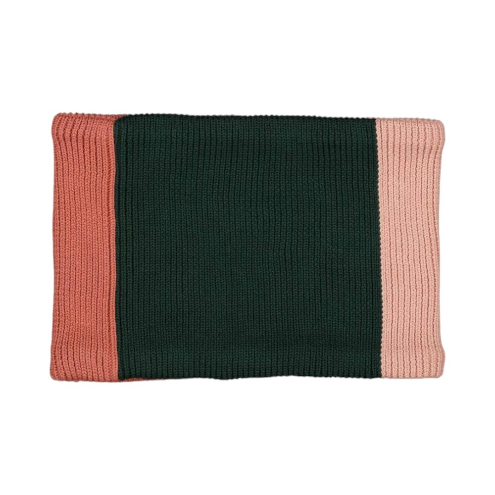 Snood cirkelsjaal Tricolore TU Green & Pink