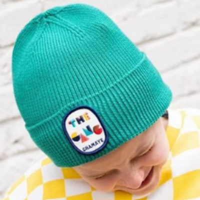 Muts beanie The Gang Patch Green