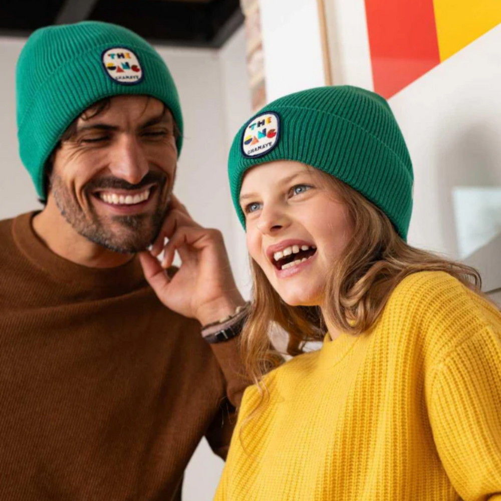 Muts beanie The Gang Patch Green