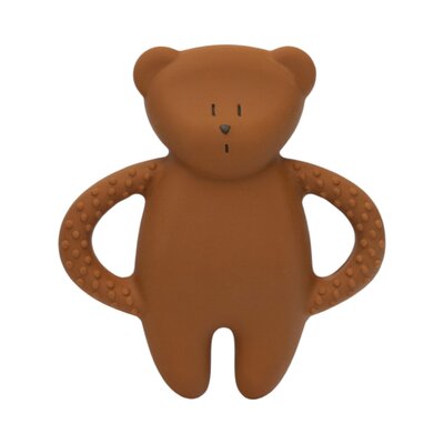 Bijtring Bear Caramel natur