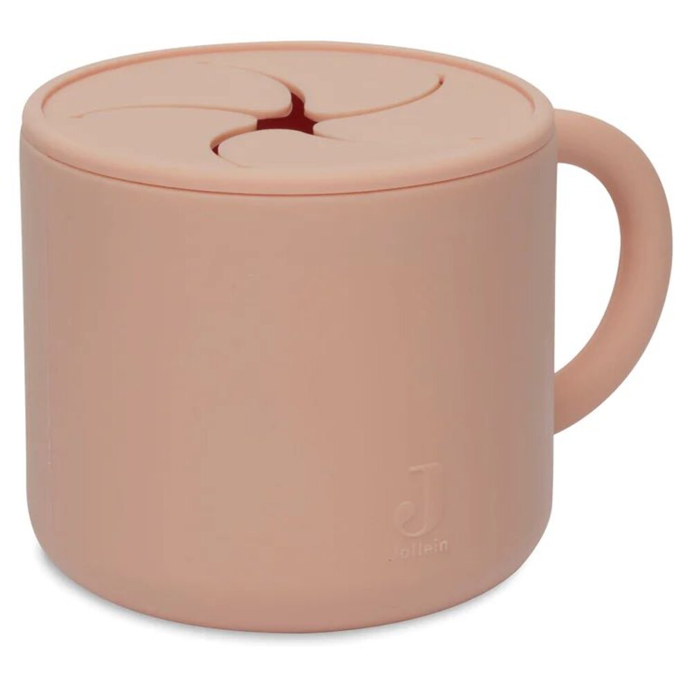 Siliconen snack cup Pale Pink