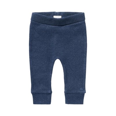 Broek comfort Rib Naura Navy melange