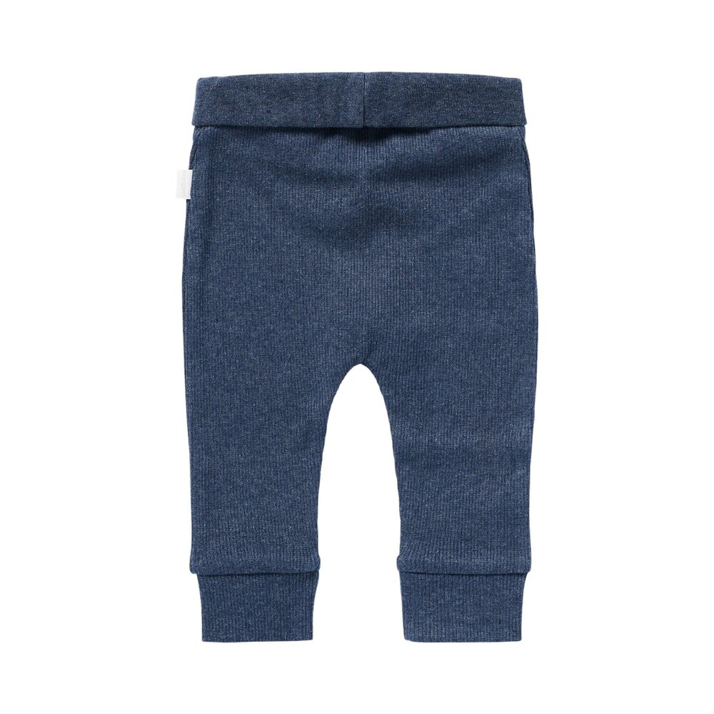 Broek comfort Rib Naura Navy melange