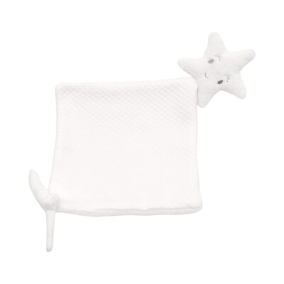 Little Star doudou losange Wit