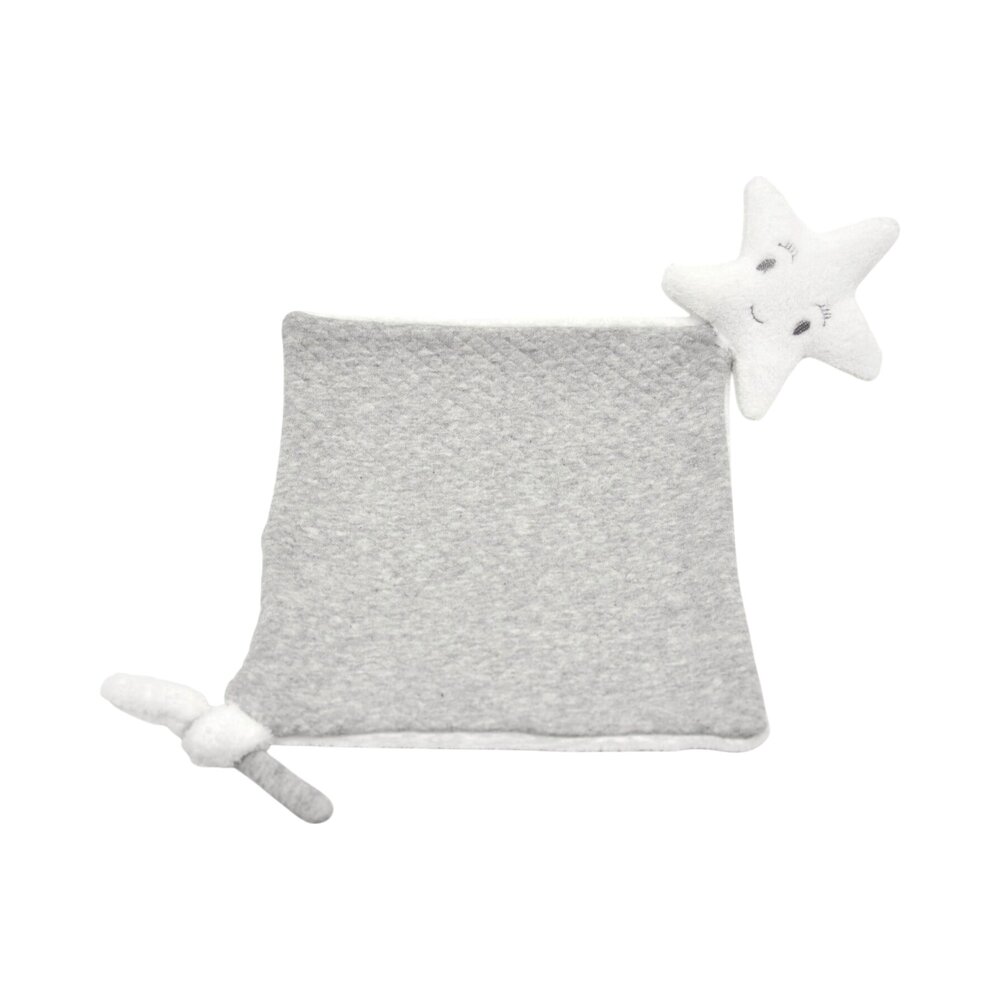 Little Star doudou losange Grijs