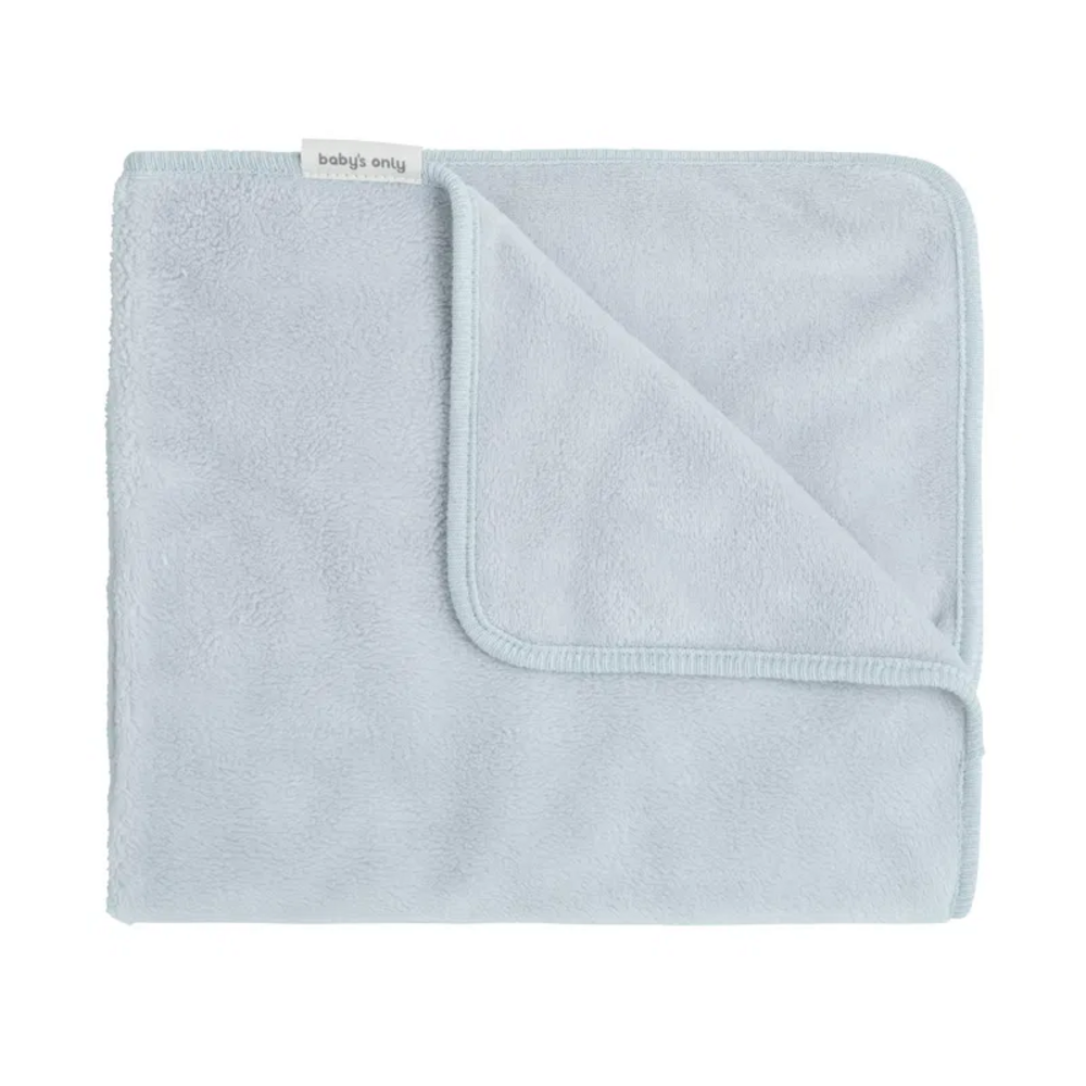 Newborn deken Cozy 65x75cm misty blue