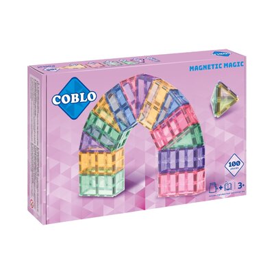 Bouwtegels Pastel 100 stuks