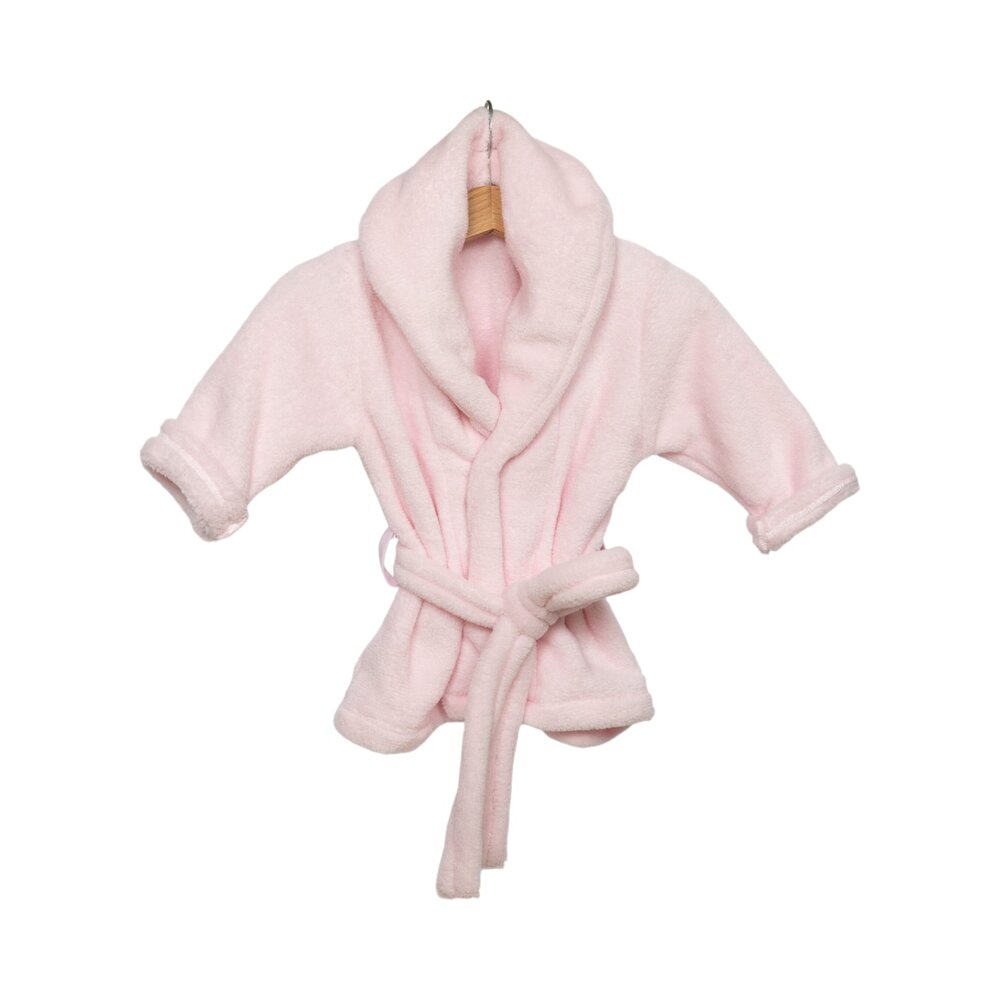 Badjas Finn fleece Roze