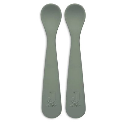 Siliconen lepeltje (2pack) Ash Green