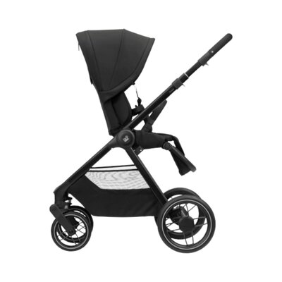 Kinderwagen Oxford Twillic Black (dark frame + black leather)