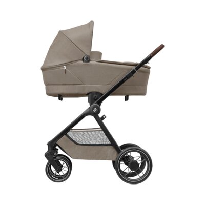 Kinderwagen Oxford Plus Twillic Truffle (dark frame + brown leather)