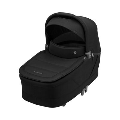 Kinderwagen Oxford Plus Twillic Black (dark frame + black leather)