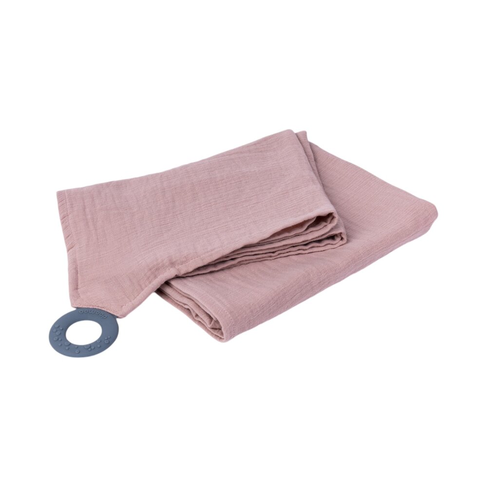 Borstvoedingsdoek Mom'n play tetra Pink