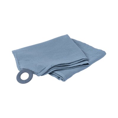 Borstvoedingsdoek Mom'n play tetra Blue