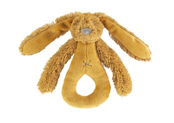 Rabbit Richie Rattle - 18 cm Ochre