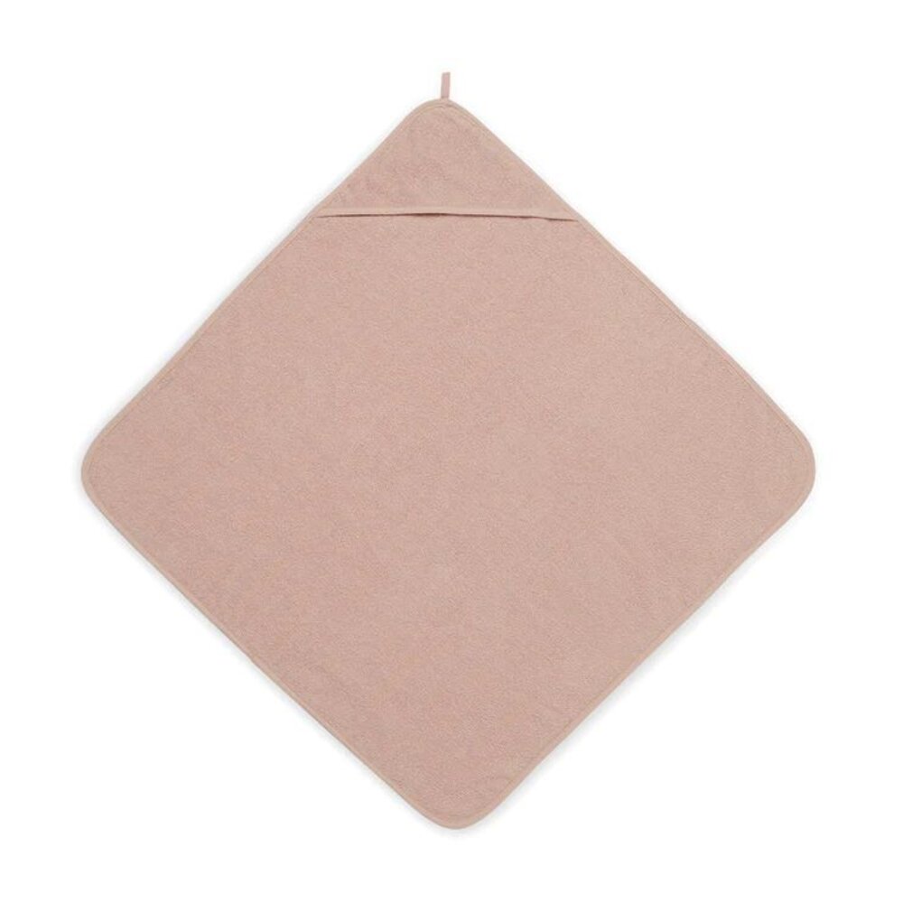 Badcape badstof 75x75cm Pale Pink