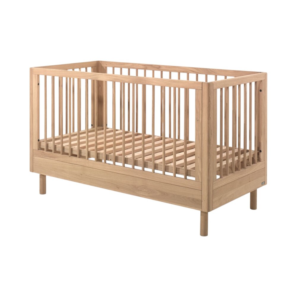 Forrest babybed 70x140 cm + ombouw peuterbed Oak