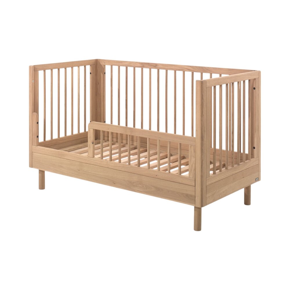 Forrest babybed 70x140 cm + ombouw peuterbed Oak