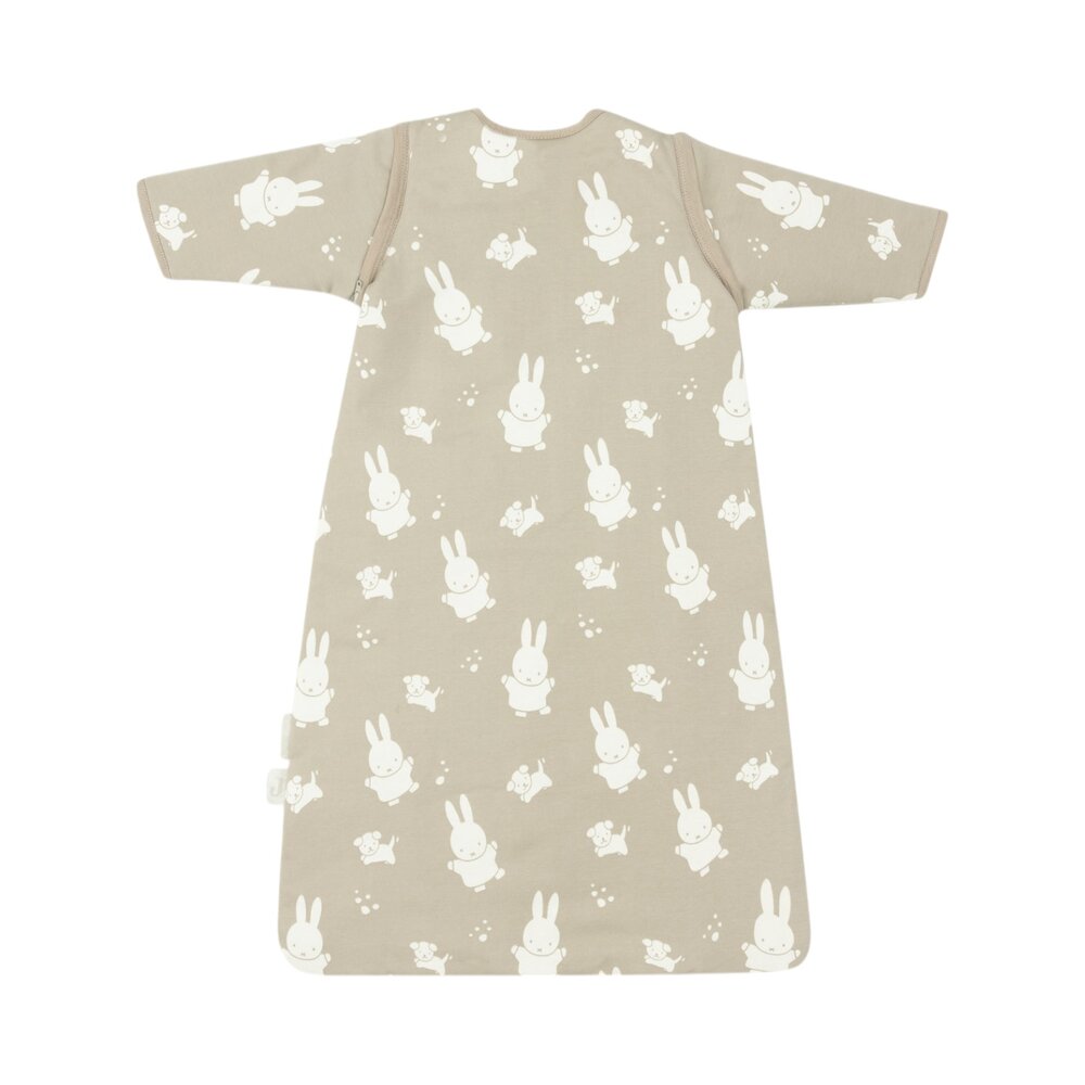 Slaapzak met Afritsbare Mouw 110cm Miffy&Snuffy Olive green