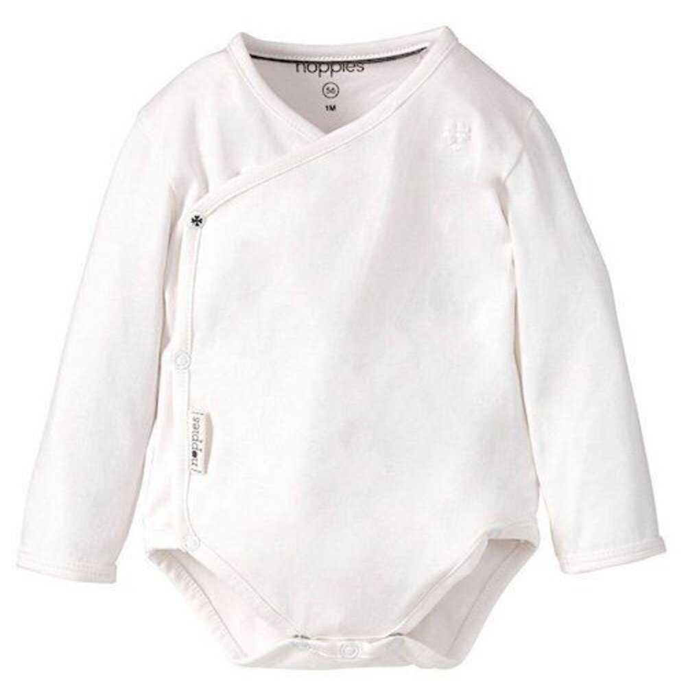 Romper lange mouwen Ziara White