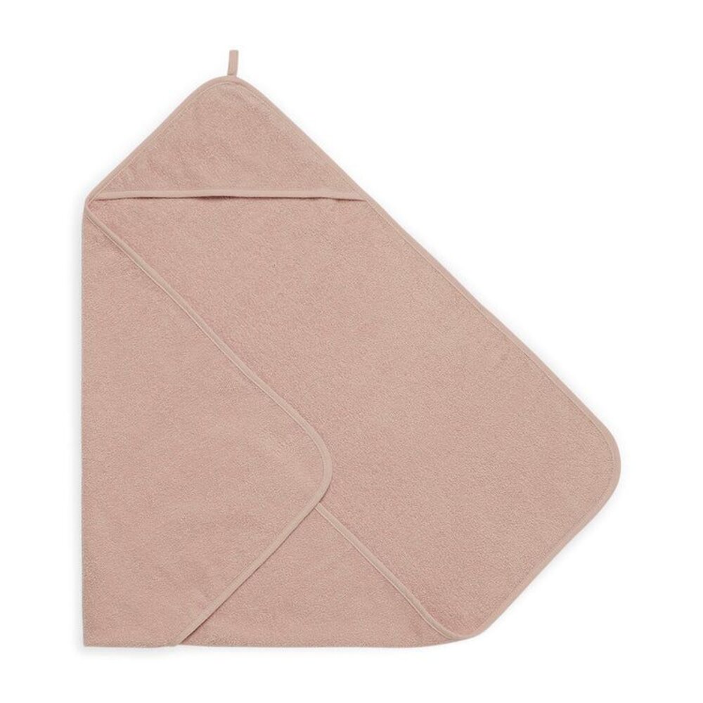 Badcape badstof 75x75cm Pale Pink