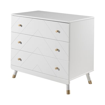 Billy commode 3 laden Satin white