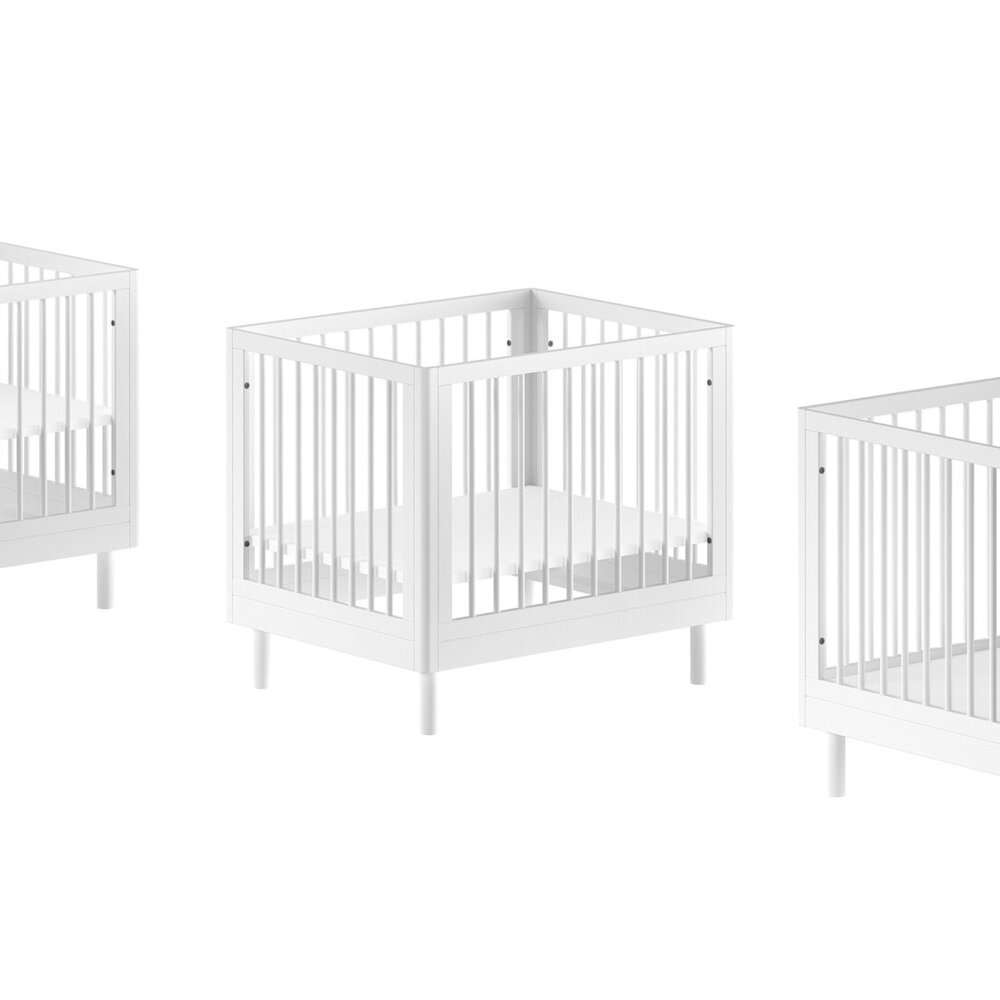 Forrest babypark 95x75 cm Beuk wit