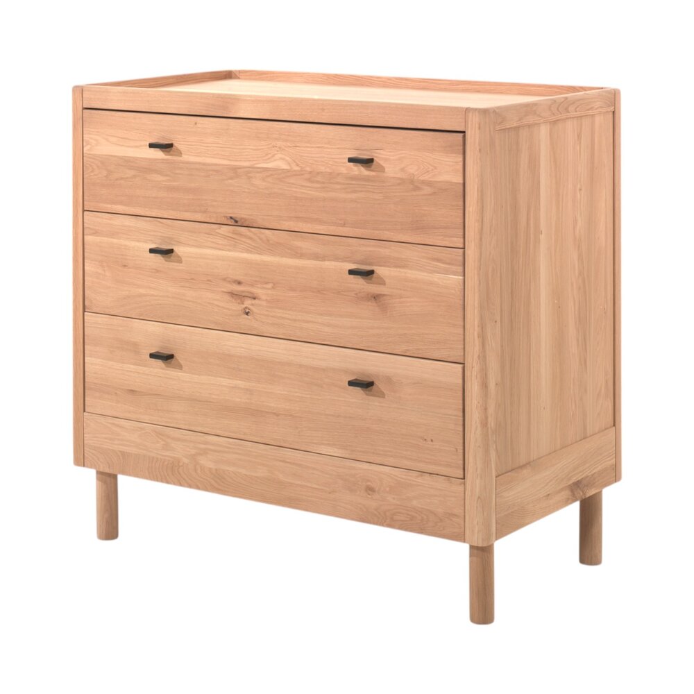 Forrest 2-delige kamer oak (babybed+commode) + GRATIS speelgoedkoffer