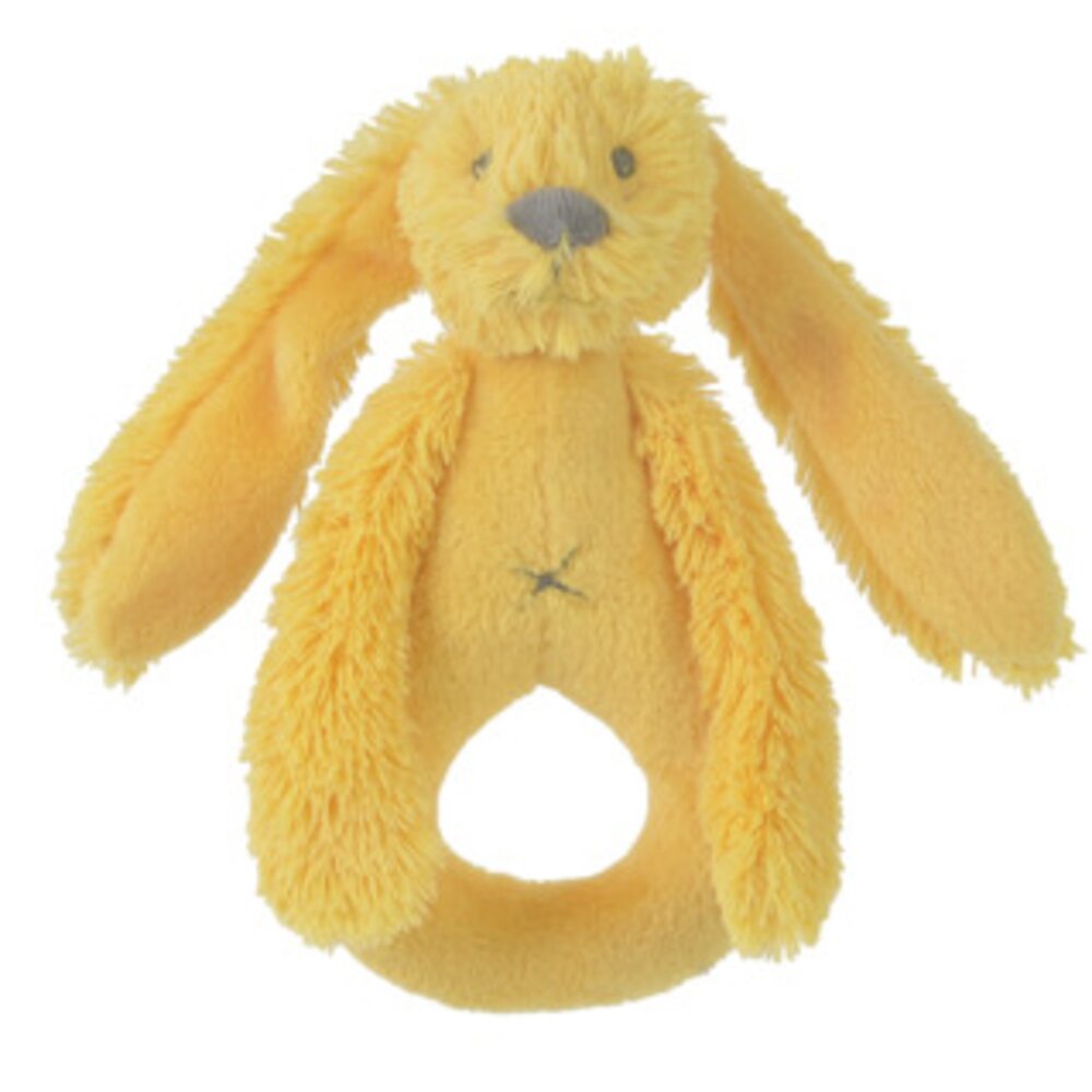 Rabbit Richie Rattle - 18 cm Yellow