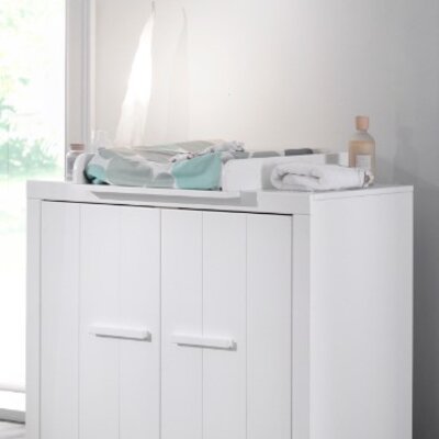 Erik 2-delige kamer (babybed+commode+opzetstuk) + GRATIS speelgoedkoffer