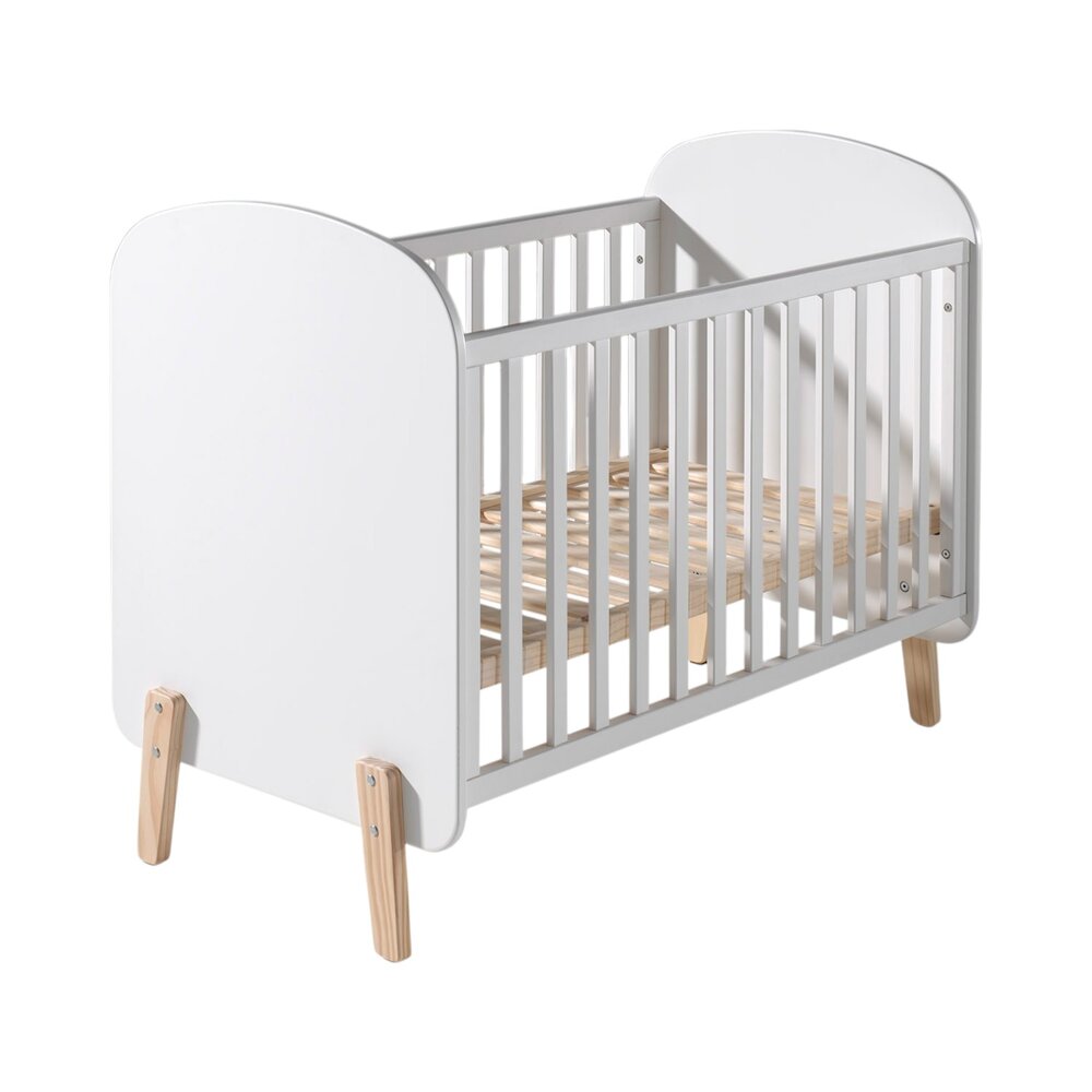 Kiddy 2-delige kamer (babybed+commode+opzetstuk) + GRATIS speelgoedkoffer