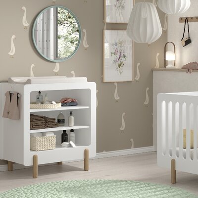 Smile 2-delige kamer (babybed+commode) + GRATIS speelgoedkoffer