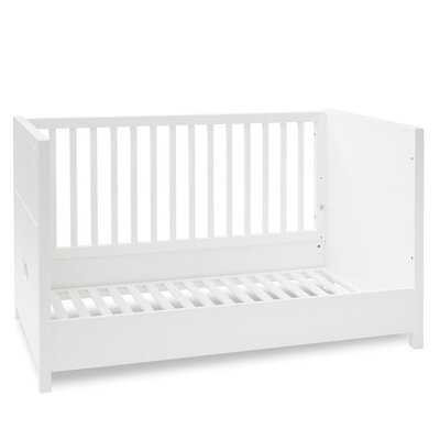 June 3-delige kamer (babybed+commode+extensie+2-deurskast) + GRATIS legplankje