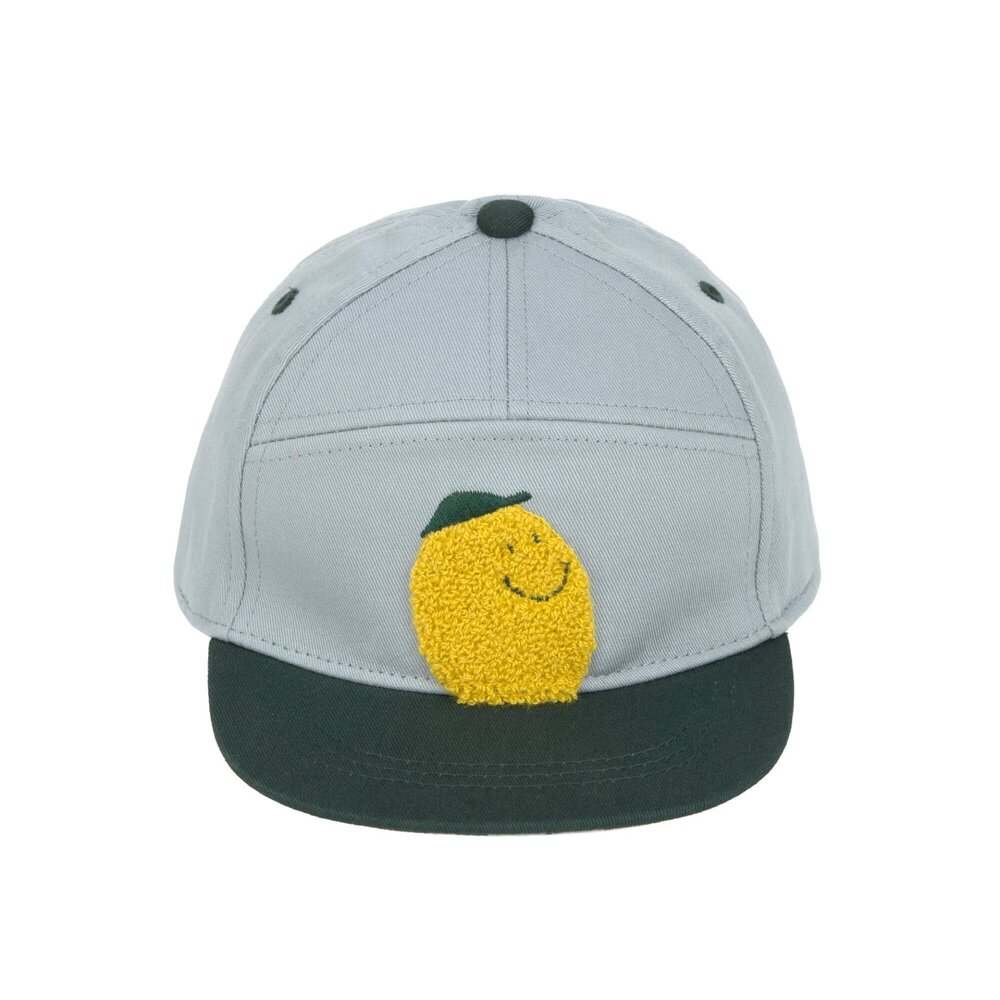 Kids Skater Cap Lemon light blue/dark