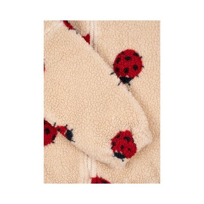 Jody Teddy jacket grs Ladybug