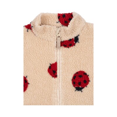 Jody Teddy jacket grs Ladybug