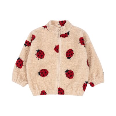 Jody Teddy jacket grs Ladybug